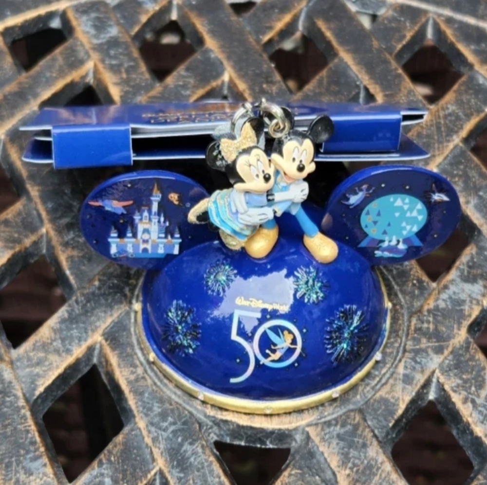 Walt Disney World 50th Anniversary - Mickey Ear Hat Light Up Ornament